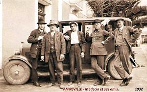AFFREVILLE - MEDECIN ET SES AMIS - 1932